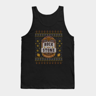 Rock And Stone Ugly Sweater Tank Top